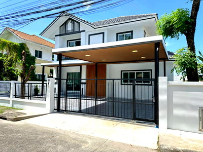 บ้านเดี่ยว กรุงเทพมหานคร : S2993 ขายบ้านเดี่ยว 2 ชั้น แลนซีโอ รามคำแหง – วงแหวนฯ (มิสทีน) ซอยเคหะร่มเกล้า 64 รีโนเวทใหม่พร้อมอยู่