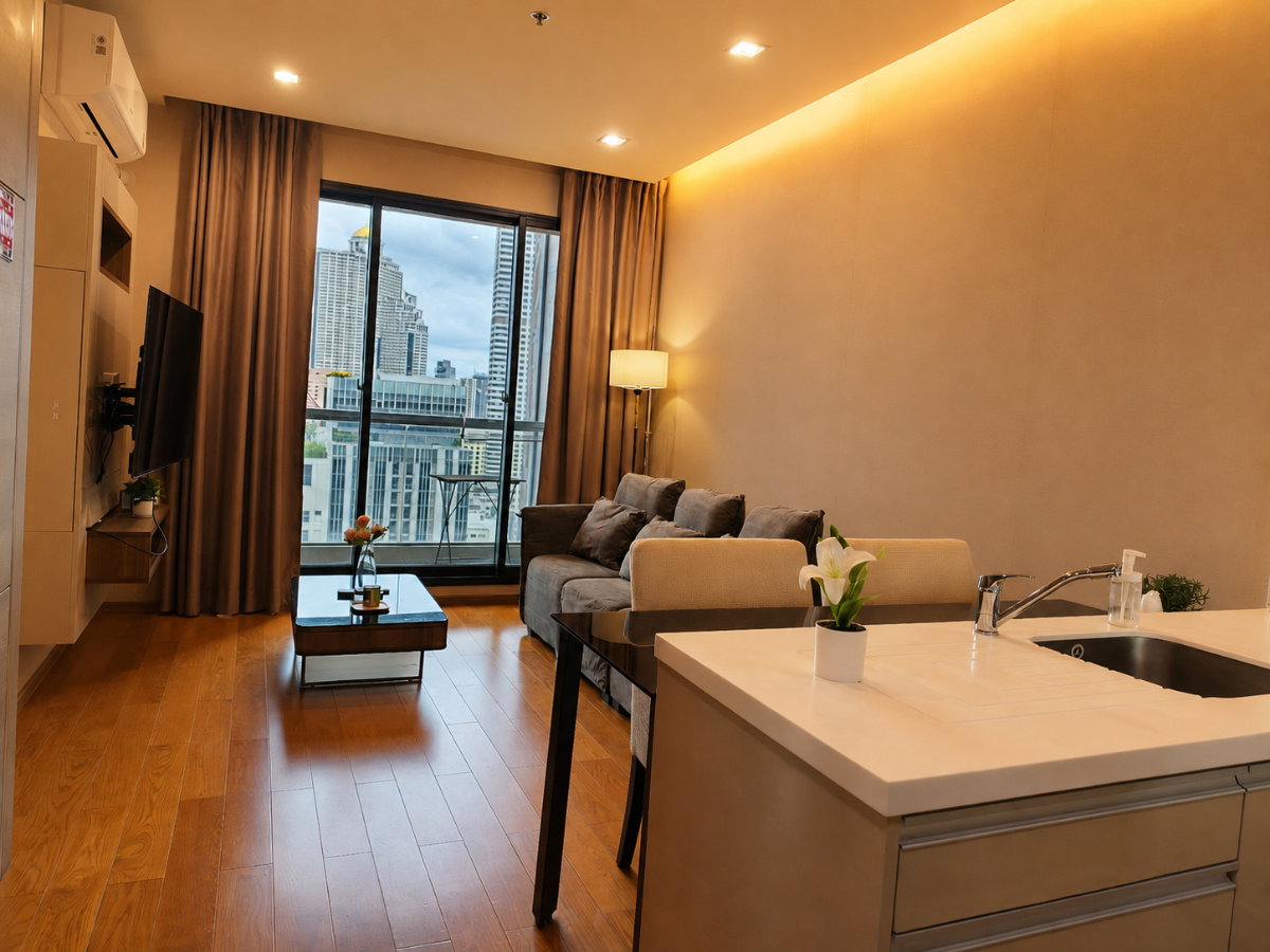 รูป ให้เช่า The Address Sathorn good view  - รูปที่ 25/33