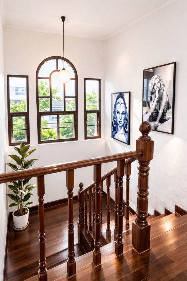รูป 💥ขาย บ้านเดี่ยว 2 ชั้น สัมมากร รามคำแหง 112 สไตล์ Tropical Chic แปลงใหญ่ 120 ตร.วา บรรยากาศร่มรื่น ✅ความเป็นส่วนตัวสูง - รูปที่ 5/10