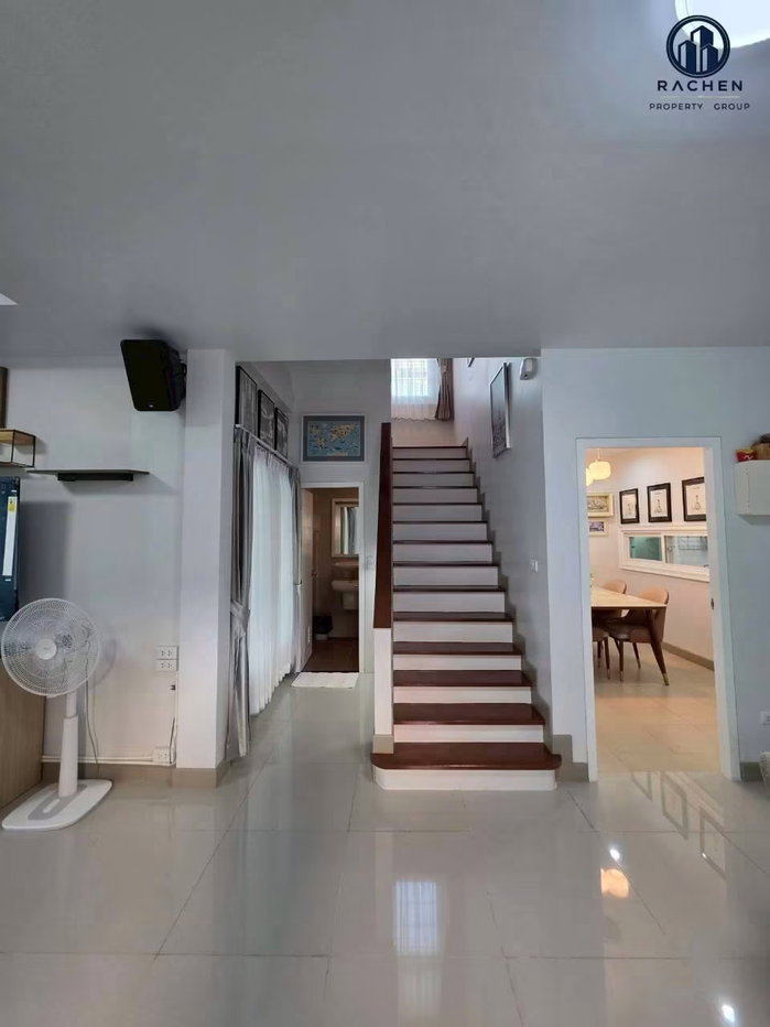 picture For rent: Corner house in a gated community, 4 bedrooms, 32,000 baht/month. - 21/25