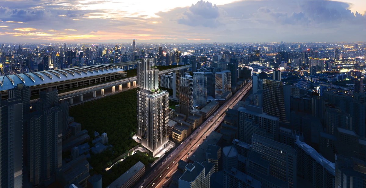 picture KnightsBridge Space - Rama 9 24th floor has a great view - 14/19