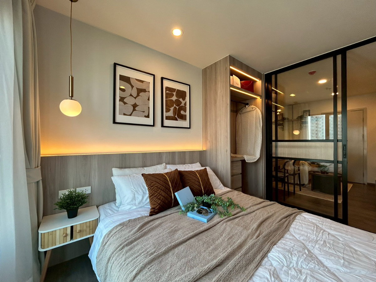 รูป ✨🏙️ ให้เช่า Regent Home Wutthakat | ห้องใหม่แต่งเสร็จ ชั้นสูง ใกล้ BTS วุฒากาศ เพียง 180 ม. - รูปที่ 5/10