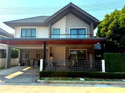 บ้านเดี่ยว เดอะ บริโอ้ มอลล์ : 🏡✨ ขายบ้านเดี่ยว PAVE ปิ่นเกล้า–ศาลายา จาก SC Asset 💥 แบบบ้านหลังใหญ่ที่สุดของโครงการ ติดถนนเมน ติดสวนหน้าโครงการ 