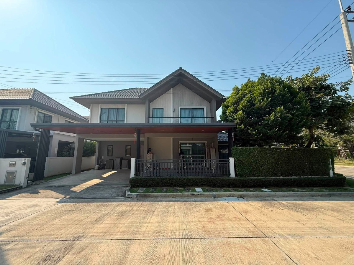 รูป 🏡✨ ขายบ้านเดี่ยว PAVE ปิ่นเกล้า–ศาลายา จาก SC Asset 💥 แบบบ้านหลังใหญ่ที่สุดของโครงการ ติดถนนเมน ติดสวนหน้าโครงการ - รูปที่ 2/11
