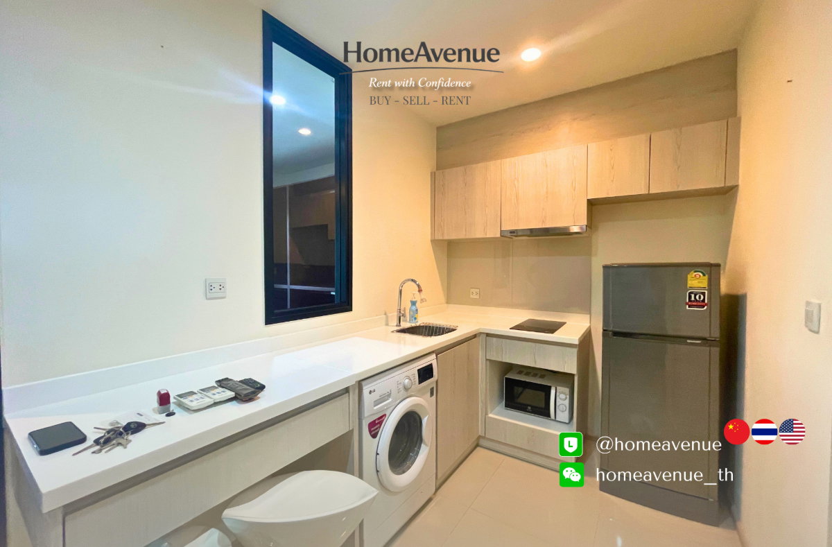 รูป อัปเดต ส.ค. 🔥 ห้องสุดท้าย✨ 1Bed 🚇 ใกล้MRT เพชรบุรี💥📲 Line: @homeavenue ⭐HA-1566 - รูปที่ 2/6