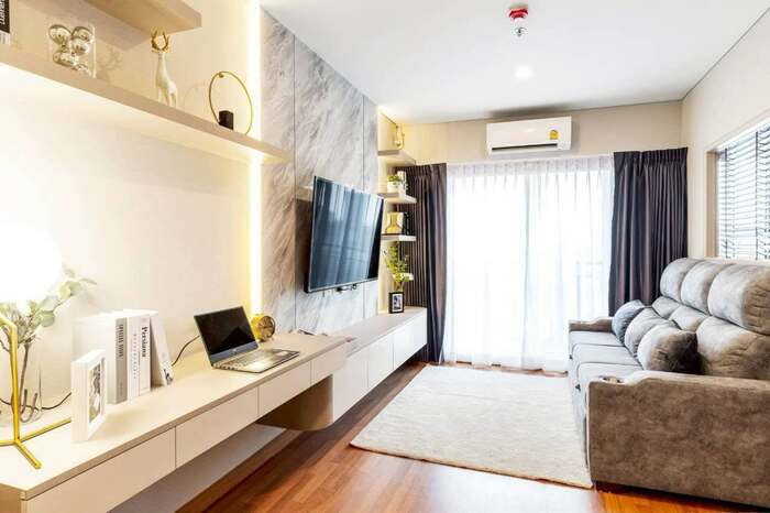 รูป 🌻🌻ปล่อยเช่า Lumpini Place Taopoon Interchange 1Bed 34.5 ตรม.ชั้น 18 ห้องมุม ห้องสวยพร้อมอยู่!! สอบถาม LINE ID: @atfirm🌻🌻 - รูปที่ 1/14