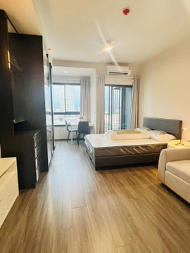 Condo for RENT : Ideo Sukhumvit Rama4  Studio 1 Bedroom  Size - 30.7 Sqm  Floor- 14  fully furnished with Washing Machine ( Dryer + Washer)
