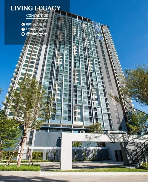 รูป TJ4KVE เช่าด่วน คอนโด The Base Rama 9 ชั้น 33 | 1 ห้องนอน 30 ตร.ม. | 14,000 บาท/เดือน | LINE: @livinglegacy - รูปที่ 3/10