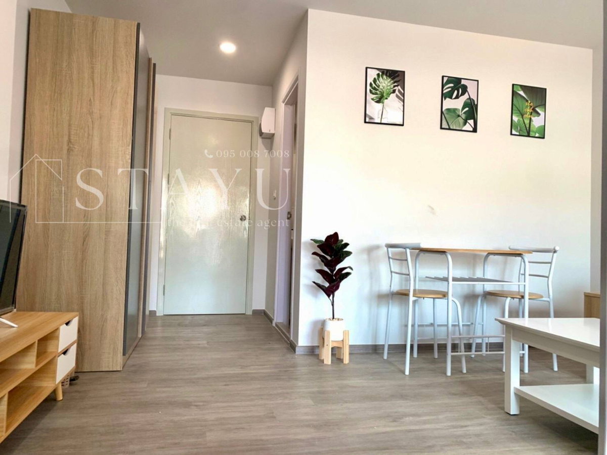 picture 🔥🔥Best-priced unit in the building! Beautiful room, well-separated layout! Next to BTS Talat Phlu and The Mall Tha Phra!  - 2/6