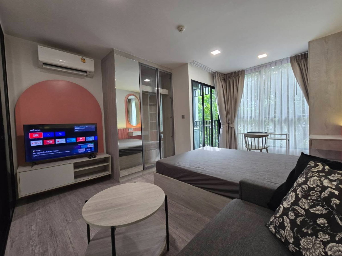รูป AS2265 ให้เช่าคอนโด Atmoz Tropicana บางนา ห้องสวย พร้อมเครื่องใช้ไฟฟ้า เฟอร์นิเจอร์ครบ - รูปที่ 4/10