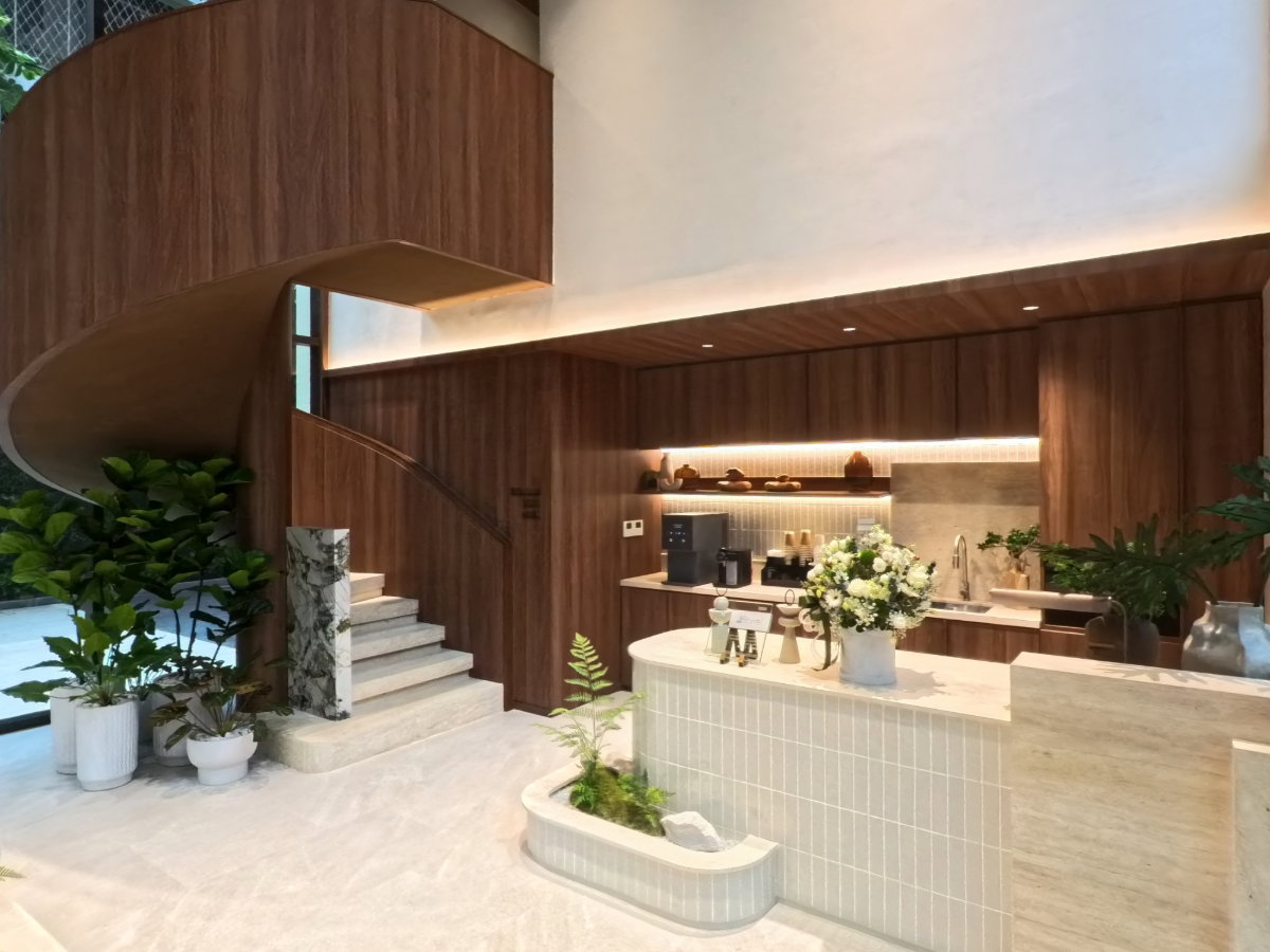 picture Sky Villa 2bedrooms for rent , New condo at Romm Convent - 7/8