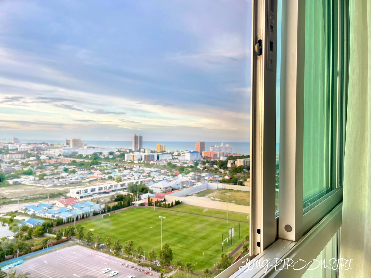 รูป Hot deal🔥ปล่อยเช่า คอนโดบ้านเคียงฟ้า หัวหิน ชั้น20 ห้อง 23/440 - รูปที่ 27/77