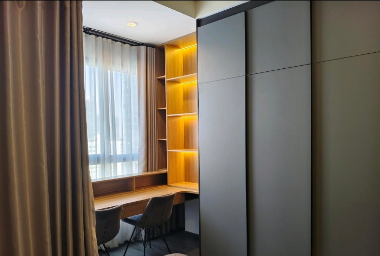 รูป 🔥🔥🔥ห้องสวยตกแต่งใหม่ พร้อมอยู่ Ideo Sukhumvit Rama 4 ใกล้ BTS พระโขนง - รูปที่ 8/12