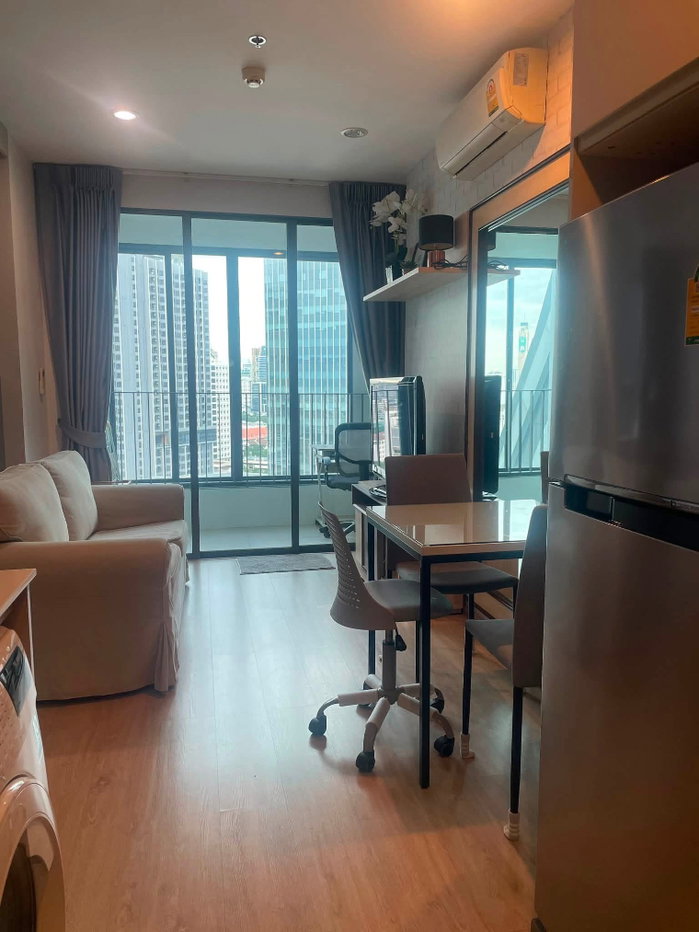 รูป ให้เช่า 1 ห้องนอน 33.5 ตรม ที่ไอดีโอ คิว จุฬา สามย่าน ชั้น 25 วิวจุฬา - รูปที่ 5/6