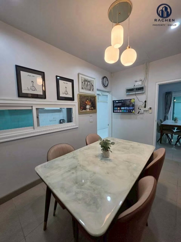 picture For rent: Corner house in a gated community, 4 bedrooms, 32,000 baht/month. - 19/25