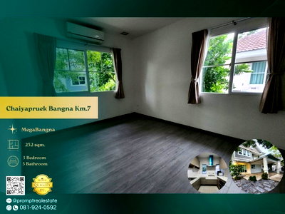 Houses for rent Mega Bangna : CD03870 - Chaiyapruek Bangna Km.7 : MegaBangna