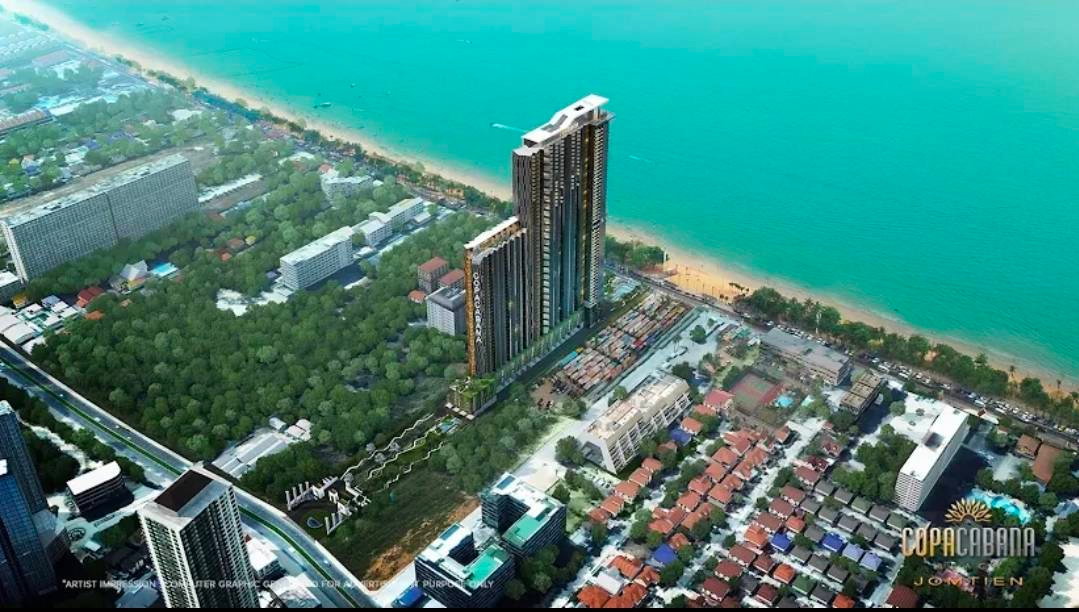 picture Luxury Beachfront Condo for Rent or Sale – Copacabana Beach Jomtien, Pattaya - 16/19