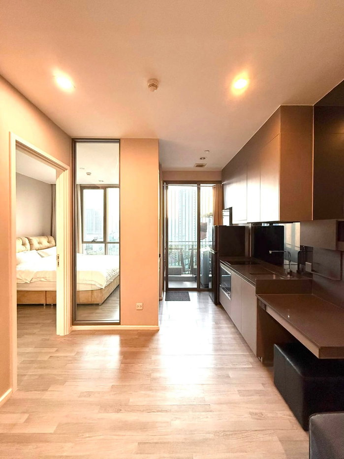 รูป 📣 ปล่อยเช่าคอนโด The Room Sukhumvit 69ขนาด: 36 ตร.ม. 1 ห้องนอน 🛏️ 1 ห้องน้ำ 🛁 ชั้นที่ 15 วิวเมือง 🛋️ เฟอร์นิเจอร์และเครื่องใช้ไฟฟ้าครบครัน! - รูปที่ 7/8