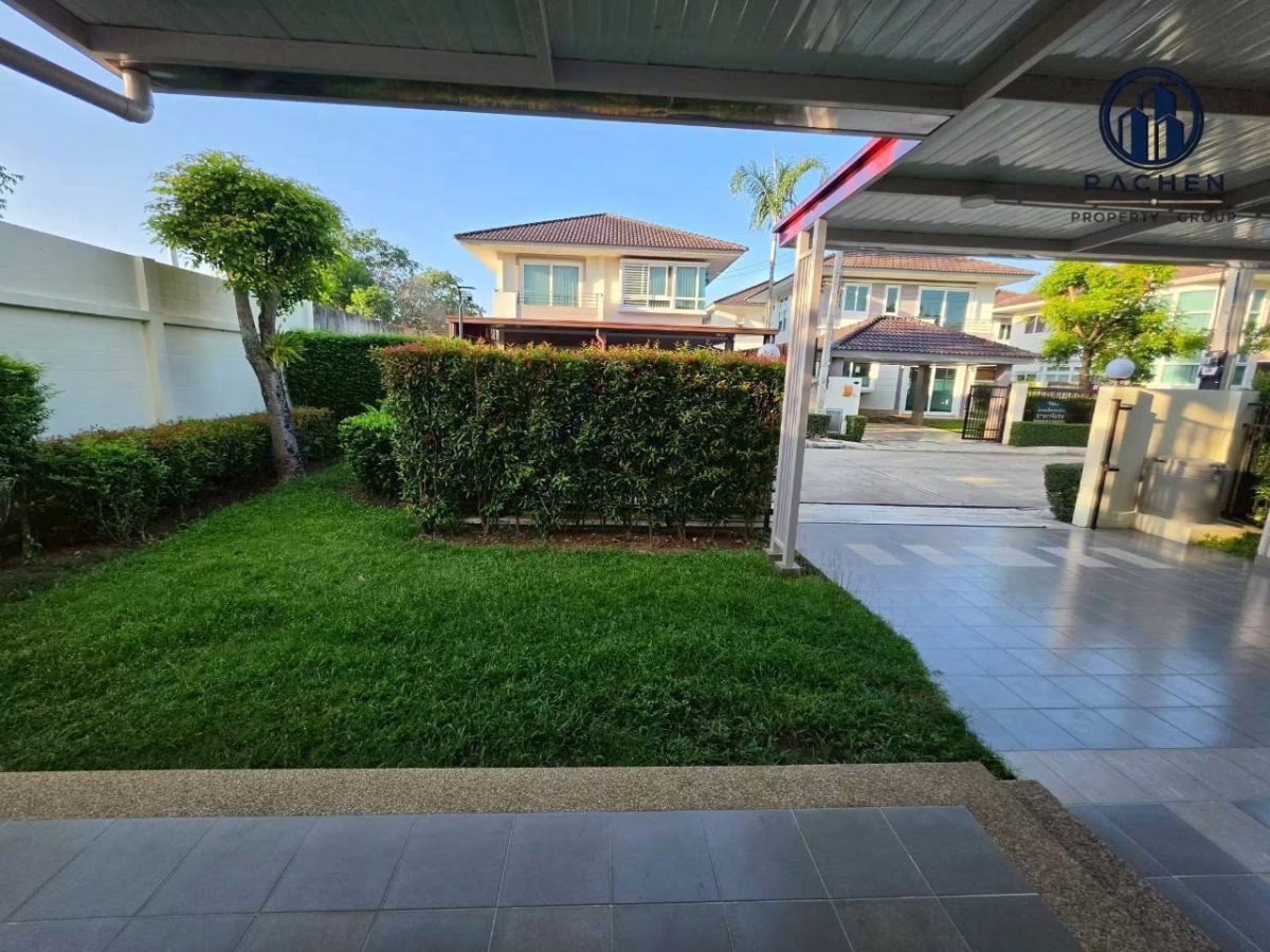 picture For rent: Corner house in a gated community, 4 bedrooms, 32,000 baht/month. - 25/25