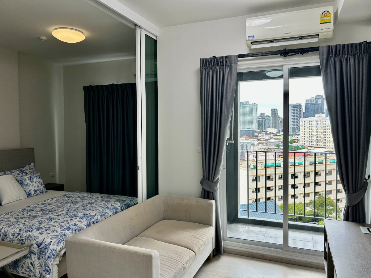 รูป ขาย Chapter One Eco Ratchada–Huai Khwang | 35 ตร.ม. | ชั้น 10 | ใกล้ MRT ห้วยขวาง - รูปที่ 9/22