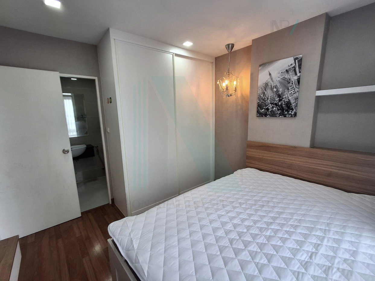 รูป 🎊 ให้เช่าคอนโด แอร์ลิงค์ เรสซิเดนซ์ อาคาร 7 ชั้น 8 2 ห้องนอน ขนาด 49 ตรม ใกล้ โรงเรียนสารสาสน์วิเทศร่มเกล้า - รูปที่ 3/8