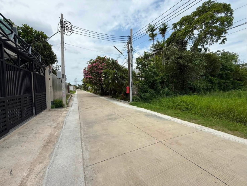 รูป ขายด่วนที่ดินแปลงสวย📍 ที่ดินหมู่บ้านเอื้อสุข พัฒนาการ 58 ขนาด 100 ตรว เพียง 8.99 ล้าน - รูปที่ 3/4