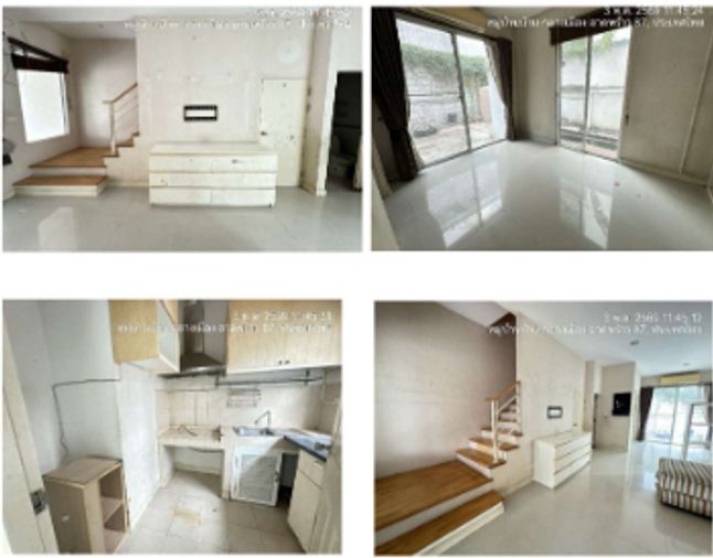 3-bed townhouse for sale, 36 sq wah, Baan Klang Muang Ladprao 87