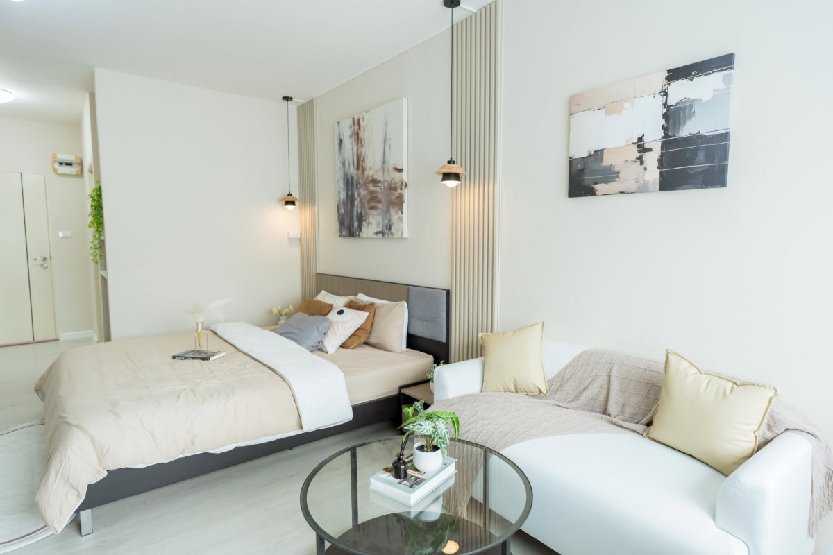 รูป 🔥ขาย คอนโด A Space Sukhumvit 77 เอ สเปซ สุขุมวิท 77 เฟอร์นิเจอร์และเครื่องใช้ไฟฟ้าครบ พร้อมเข้าอยู่ ✅ใกล้ BTS อ่อนนุช และรถไฟฟ้าสายสีเหลือง - รูปที่ 7/9