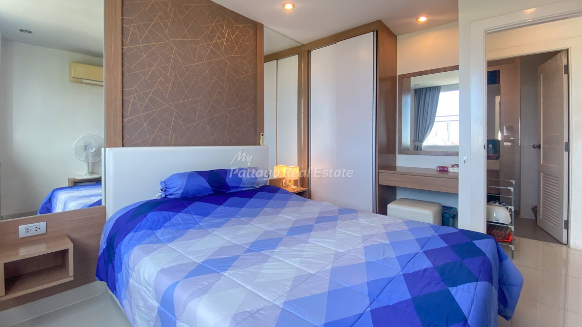 รูป 🛏️ 2 ห้องนอน - 🛁 2 ห้องน้ำ - 🏙️ Sea View - 🇹🇭 ชื่อบริษัท - 🏢 Amazon Residence Jomtien - รหัส: AMZ15 - รูปที่ 3/11