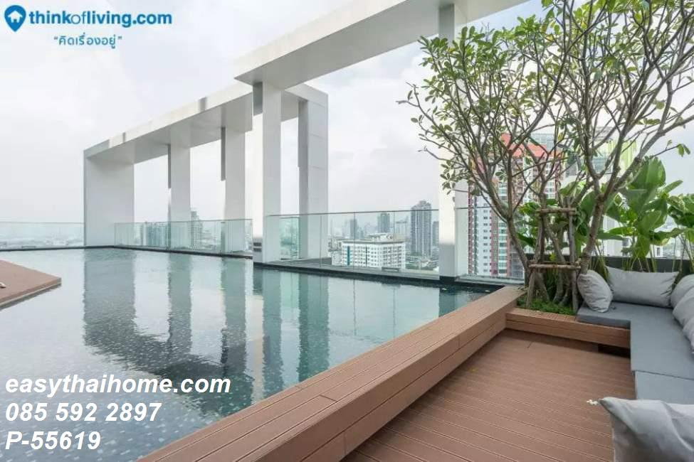 รูป P-55619 ✨ แต่งครบพร้อมอยู่ ให้เช่าคอนโด Life Sukhumvit 48 (2 นอน 42 ตร.ม.) ชั้น 12A วิวเมือง ใกล้ BTS พระโขนง Line ID: @easythaihome 085-592-2897 - รูปที่ 7/10