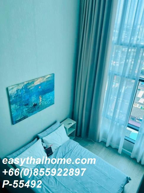 รูป P-55492 🏢 ให้เช่าห้อง Duplex ชั้นสูง วิวสวย Metro Sky Prachachuen ชั้น 20 อาคาร A ติด MRT บางซ่อน Line ID: @easythaihome 085-592-2897 - รูปที่ 7/7