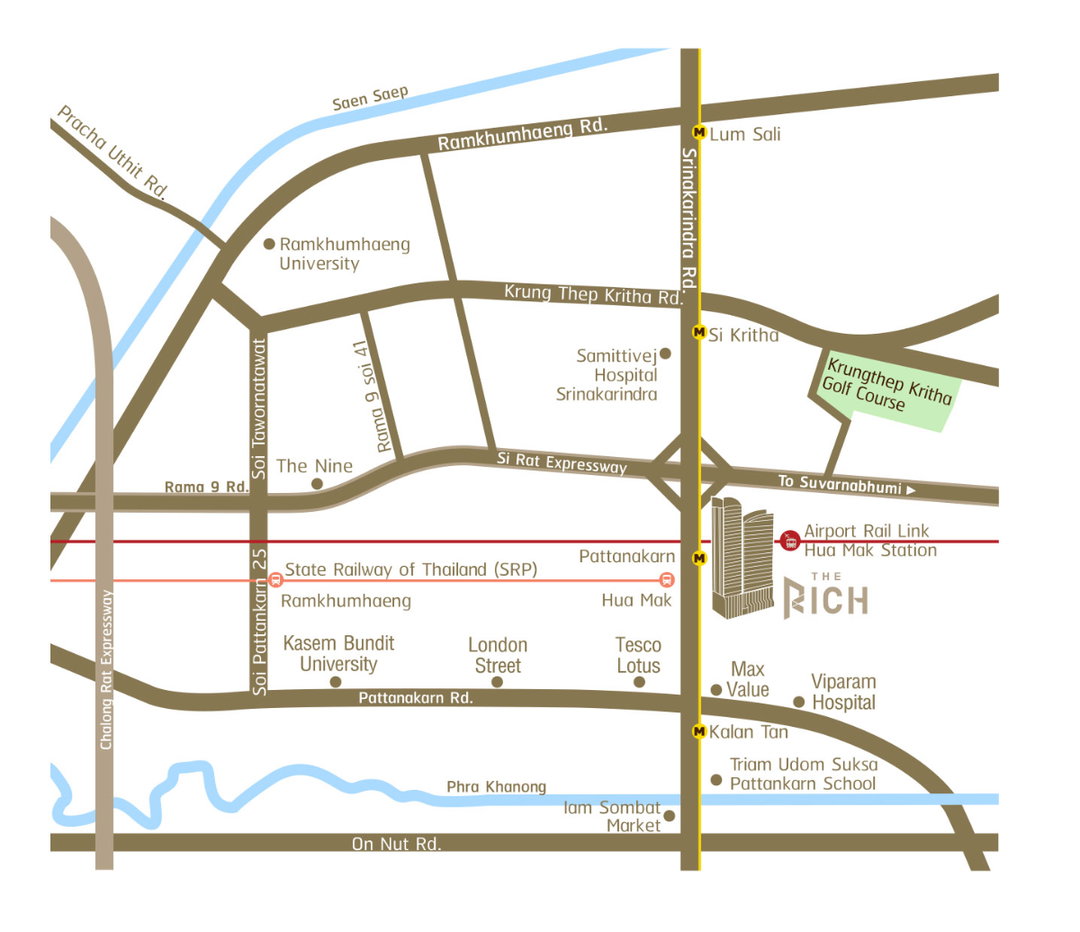 รูป ‼️ปล่อยเช่า‼️ | THE RICH พระราม 9 - ศรีนครินทร์ - รูปที่ 24/24