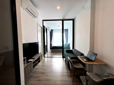 Condos for rent : For Rent Condo KNIGHTSBRIDGE SUKHUMVIT - THEPHARAK Building 1, Floor 24,1 bed room, Room size 28 sqm