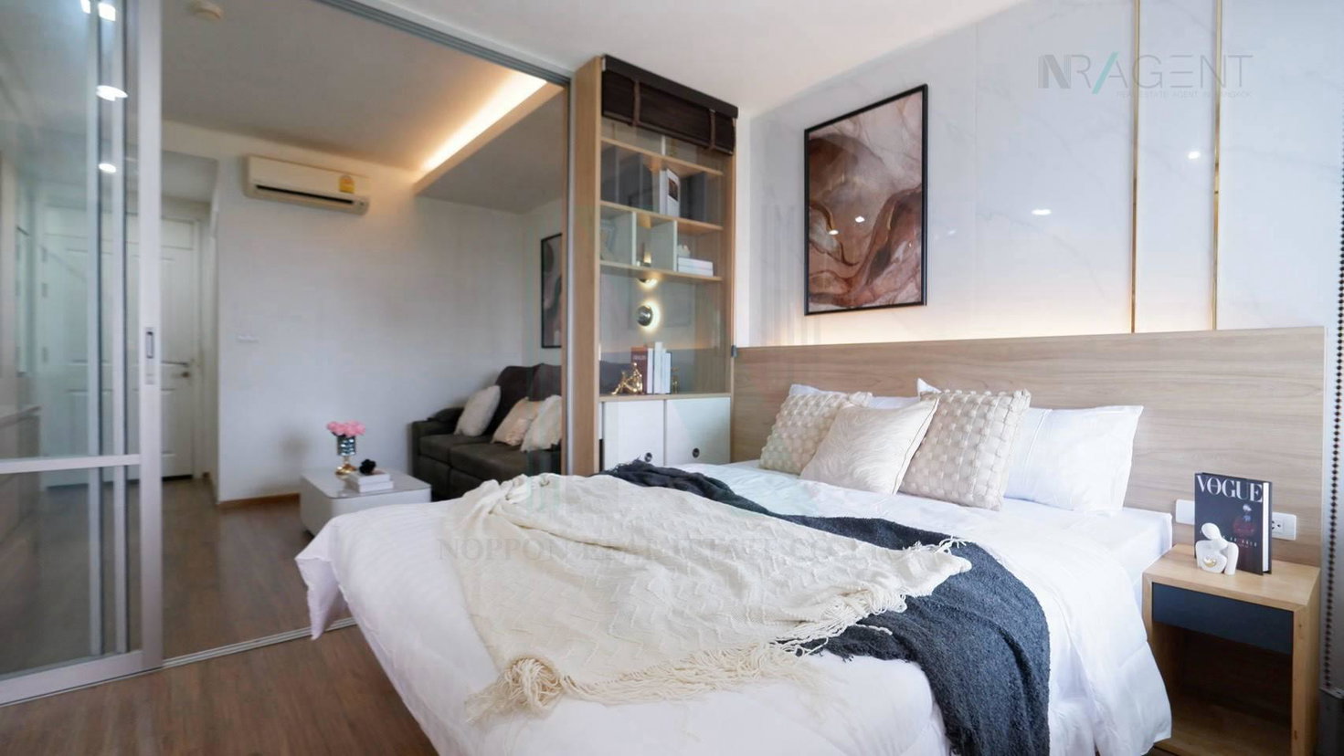 รูป 🚩 ขายคอนโด ยู ดีไลท์ เรสซิเดนซ์ ริเวอร์ฟรอนท์ พระราม 3 อาคาร 1 ชั้น 14 1 ห้องนอน ขนาด 34 ตรม ใกล้ Bangkok Square - รูปที่ 4/8