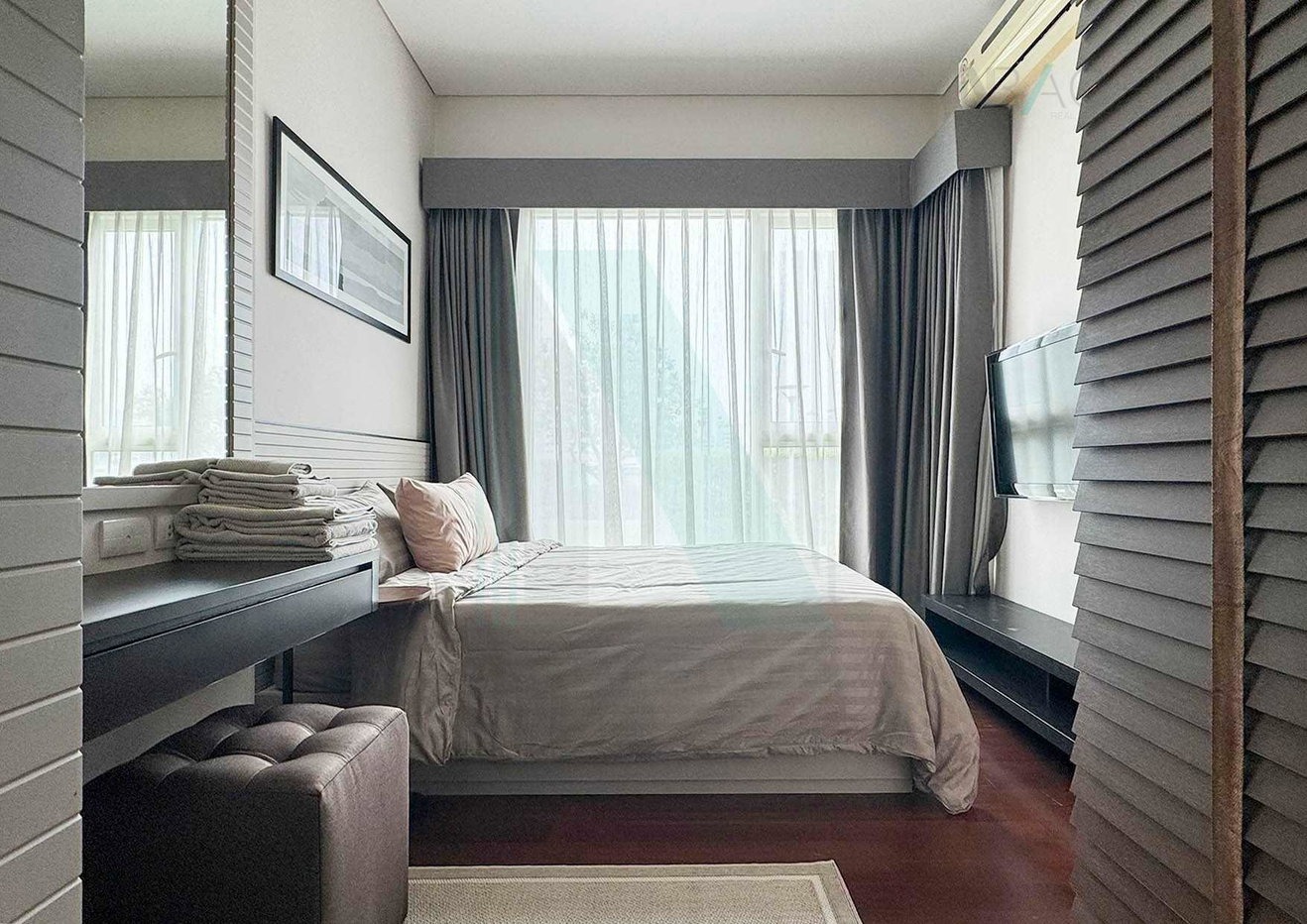 รูป 🎉 ให้เช่าคอนโด ไอวี่ ทองหล่อ อาคาร 1 ชั้น 5 1 ห้องนอน ขนาด 42 ตรม ใกล้ Maxvalu Tanjai - รูปที่ 4/8