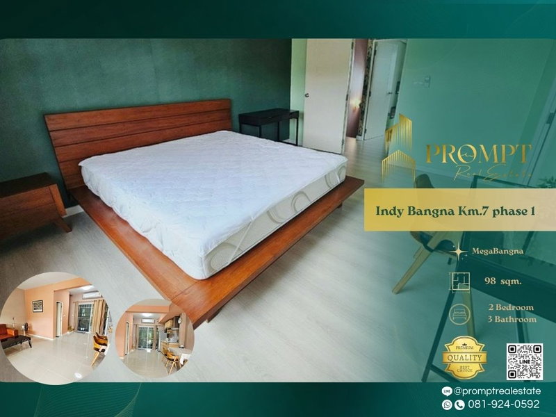 Houses for rent : IJ04531 - Indy Bangna Km.7 phase 1 : MegaBangna 
