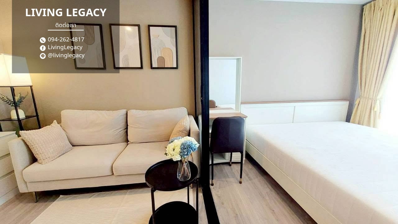 รูป TIVCSL เช่าด่วน คอนโด Regent Home Bangna 28 ตร.ม. | ชั้น 17 | 1 ห้องนอน | 1 ห้องน้ำ 11,000 บาท/เดือน line id : @livinglegacy - รูปที่ 3/6