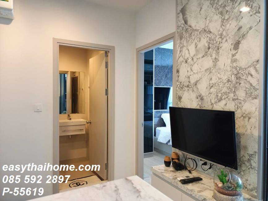รูป P-55619 ✨ แต่งครบพร้อมอยู่ ให้เช่าคอนโด Life Sukhumvit 48 (2 นอน 42 ตร.ม.) ชั้น 12A วิวเมือง ใกล้ BTS พระโขนง Line ID: @easythaihome 085-592-2897 - รูปที่ 2/10