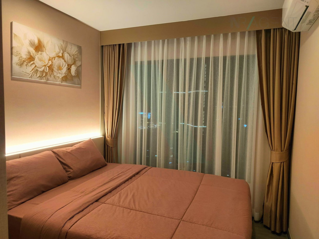รูป 🚩 ให้เช่าคอนโด รีเจ้นท์ โฮม วุฒากาศ อาคาร A ชั้น 17 1 ห้องนอน ขนาด 26 ตรม ใกล้ BTS วุฒากาศ - รูปที่ 2/8