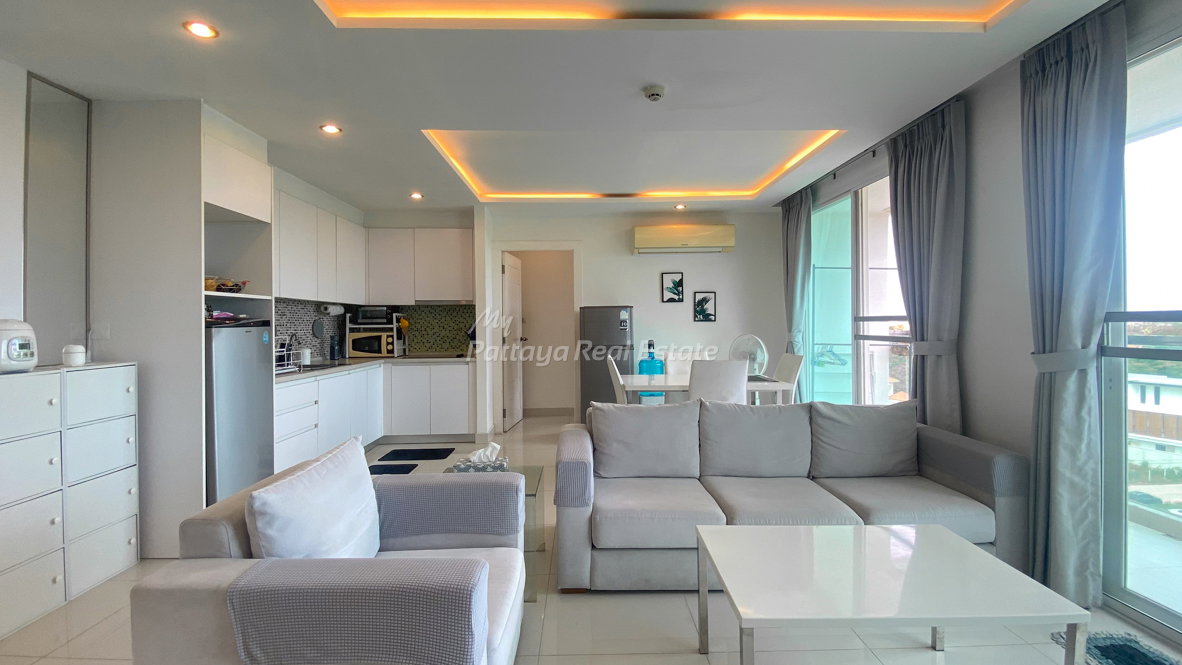 รูป 🛏️ 2 ห้องนอน - 🛁 2 ห้องน้ำ - 🏙️ Sea View - 🇹🇭 ชื่อบริษัท - 🏢 Amazon Residence Jomtien - รหัส: AMZ15 - รูปที่ 9/11