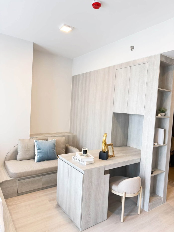 picture COBE Ratchada - Rama 9: Brand new, never-rented studio apartment with 1 bathroom. 📍 Size: 26 sq.m. 📍 Floor 11, Building E. - 4/8