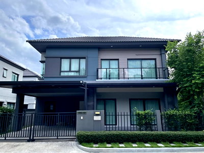 บ้านเดี่ยว ตั้งฮั่วเส็ง(ธนบุรี) : 💥ขาย บ้านเดี่ยว 2 ชั้น  VENUE ID Rama 5 เวนิว ไอดี พระราม 5 บ้านสวยหลังริม แต่งครบพร้อมอยู่ ทำเลถนนนครอินทร์✅ ความเป็นส่วนตัวสูง