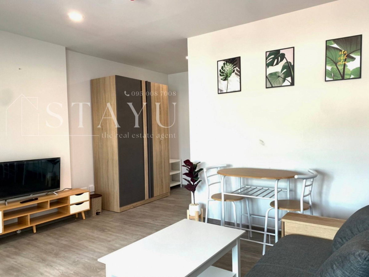 picture 🔥🔥Best-priced unit in the building! Beautiful room, well-separated layout! Next to BTS Talat Phlu and The Mall Tha Phra!  - 1/6