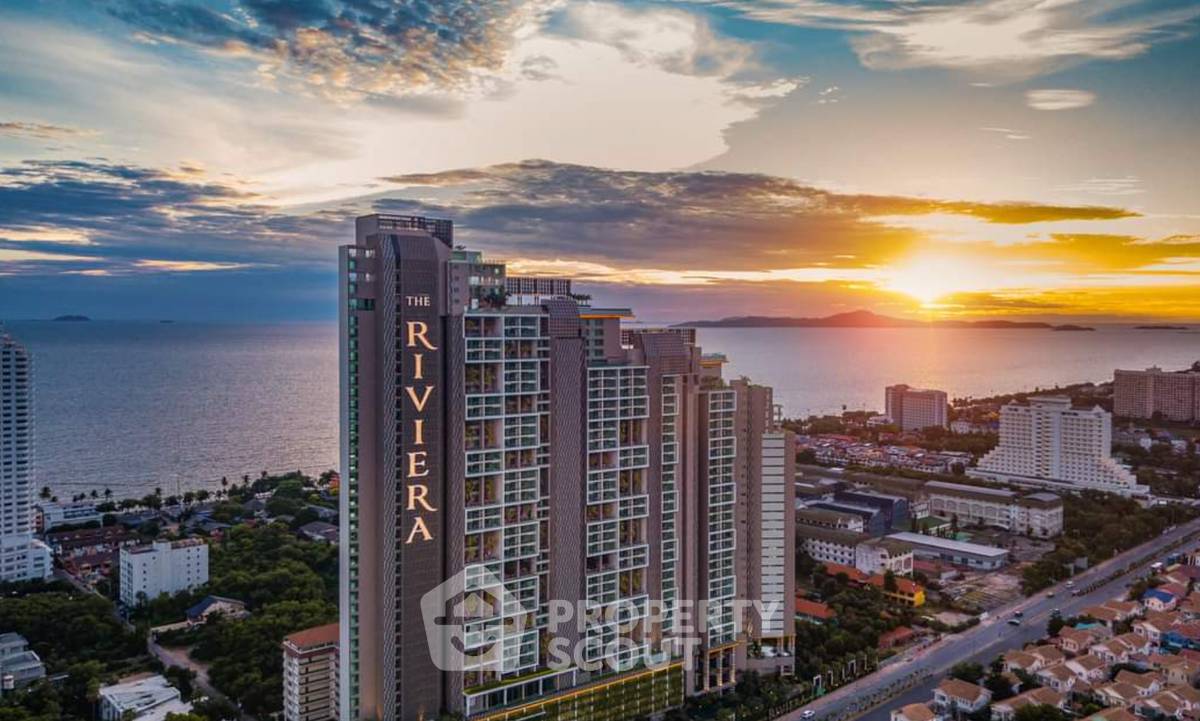 รูป คอนโด 1 ห้องนอน 33 ตร.ม. ชั้น 34 ที่ The Riviera Wongamat (ID 3153494) - รูปที่ 1/5