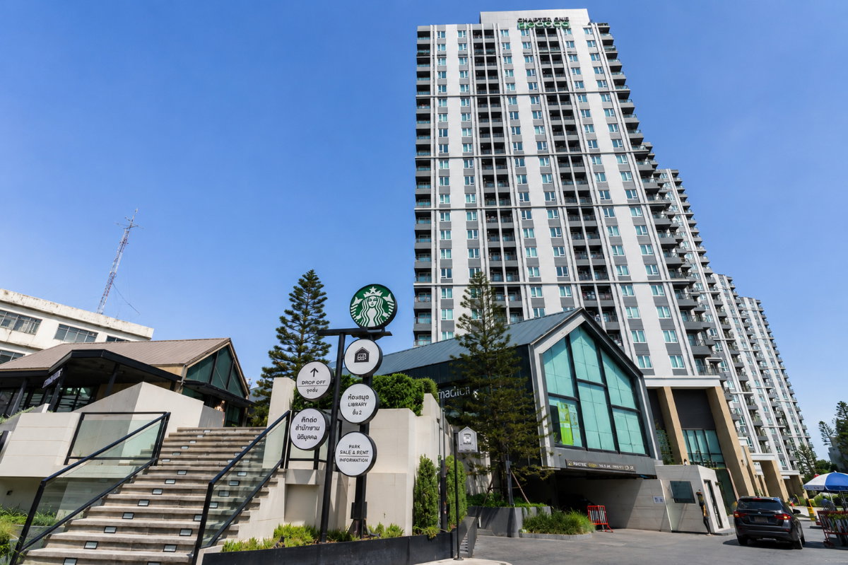 รูป ขาย Chapter One Eco Ratchada–Huai Khwang | 35 ตร.ม. | ชั้น 10 | ใกล้ MRT ห้วยขวาง - รูปที่ 21/22