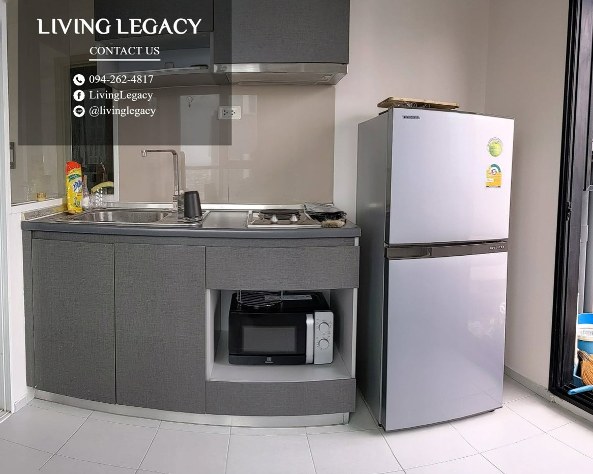 รูป TJ4KVE เช่าด่วน คอนโด The Base Rama 9 ชั้น 33 | 1 ห้องนอน 30 ตร.ม. | 14,000 บาท/เดือน | LINE: @livinglegacy - รูปที่ 8/10