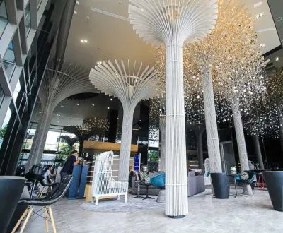 รูป คอนโด Whizdom Station รัชดา-ท่าพระ ชั้นสูงริบขอบฟ้า ชั้น 35 วิวเมืองเปิดโล่งทิศใต้ สภาพดีพร้อมเข้าอยู่ ใกล้ BTS ตลาดพลู - รูปที่ 13/21
