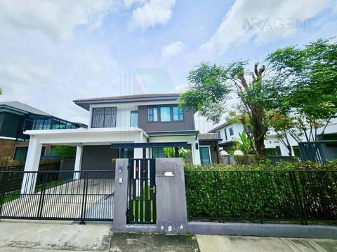 📌 For Rent 2-story House MANTANA BANGNA KM.7 4 bedroom 3 bathroom