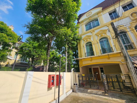 Code: 26KJ4041  for rent Baan Klang Krung Grande Vienna Rama 3 🔥🔥 Line ID: @kjcondo (with @)🔥🔥