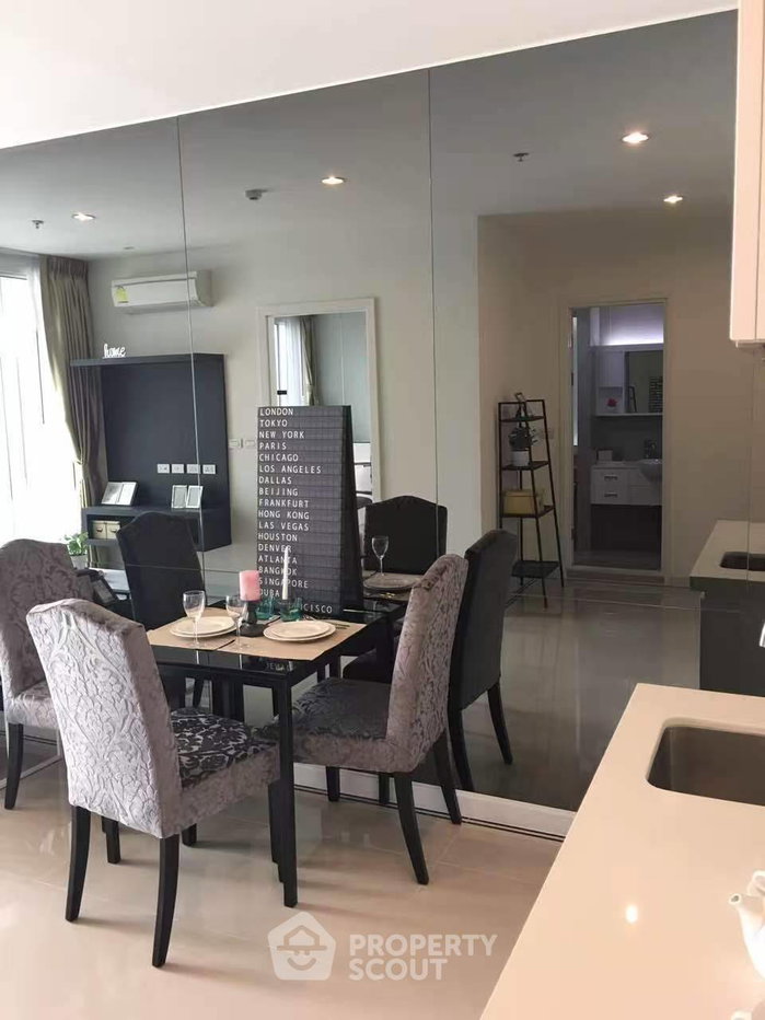 รูป คอนโดขาย 1 ห้องนอน 38 ตร.ม. ชั้น 19 ที่ T.C. Green Rama 9 ใกล้ MRT พระราม 9 (ID 3153305) - รูปที่ 2/5